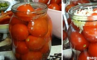Рецепта за консервиране на сладки домати за зимата